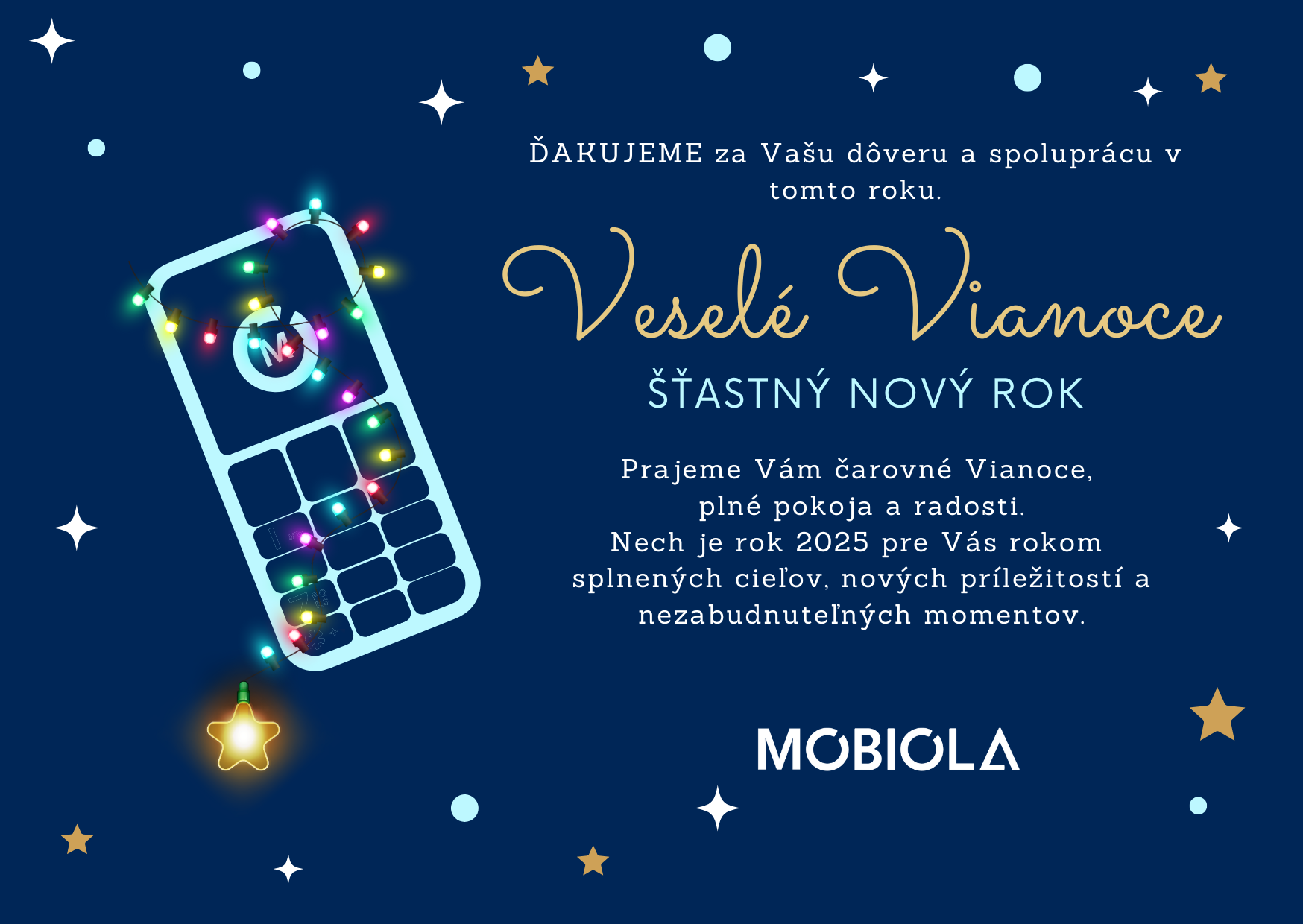 5 Tlačidlové mobilné telefóny MOBIOLA